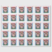 I am the Sassy Elf Wrapping Paper Geschenkpapier (Flach)