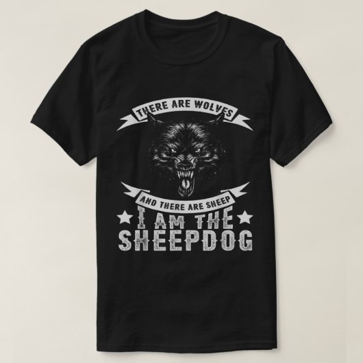I Am the Sheepdog  Patriotic Shirt for Men211.png (Design vorne)