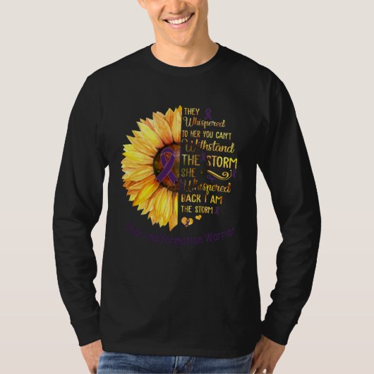 I am the Storm Chiari Malformation Warrior T-Shirt (Vorderseite)