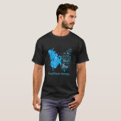 I Am The Storm Graves Disease Awareness Butterfly T-Shirt (Vorne ganz)