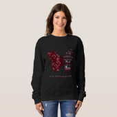 I Am The Storm Sickle Cell Anemia Awareness Butter Sweatshirt (Vorne ganz)