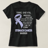 I Am The Storm Support Stomach Cancer Awareness T-Shirt (Design vorne)
