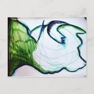 I am the Stranger Thing Postkarte