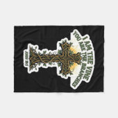 I Am The Vine You Are The Branches Christian Bible Fleecedecke (Vorderseite (Horizontal))