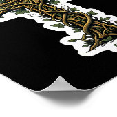 I Am The Vine You Are The Branches Christian Bible Poster (Ecke)