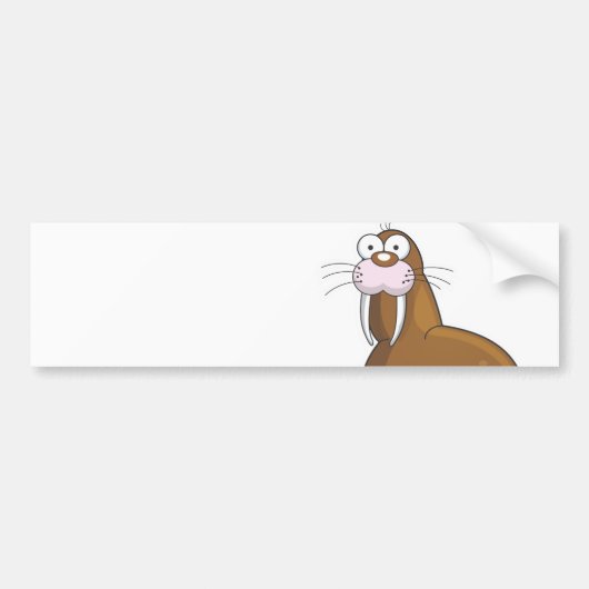 i AM the Walrus Autoaufkleber (Vorne)