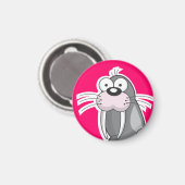 i AM the Walrus Magnet (Vorderseite/Rückseite)