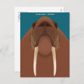 I am the Walrus Postcards Feiertagspostkarte (Vorne/Hinten)