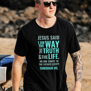 I am the Way T-shirt in pastel colours