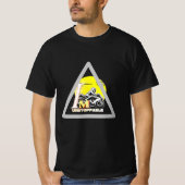 'I Am Unaufhaltsam' Rider Triangle Motivierend T-Shirt (Vorderseite)