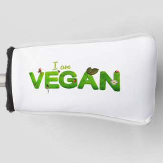 I am Vegan Golf Club Cover Headcover