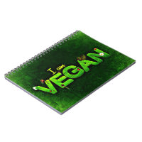 I Am Vegan Written With A Grassy Nature Texture
