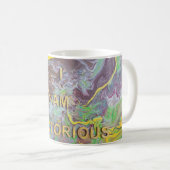 "I Am Victorius" gedruckte Tasse (VorderseiteRechts)