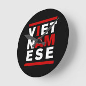 I AM VIETNAMESE RUNDE WANDUHR (Winkel)