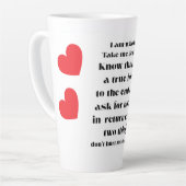 I Am Who I am collection. Milchtasse (Linke Ecke)