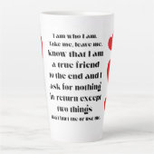 I Am Who I am collection. Milchtasse (Vorderseite)