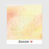 I AM WHOLE Vinyl transparant sticker (Blatt)