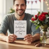 I Am Yours Funny Romantic Anniversary Love Birthda Einladung