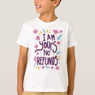 I am Yours No Refunds T-Shirt