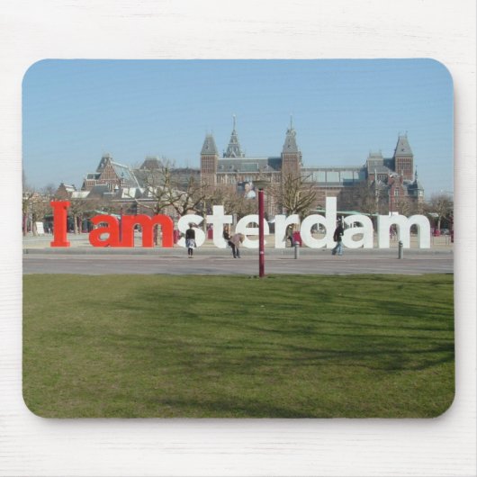 I Amsterdam Mousepad (Vorne)