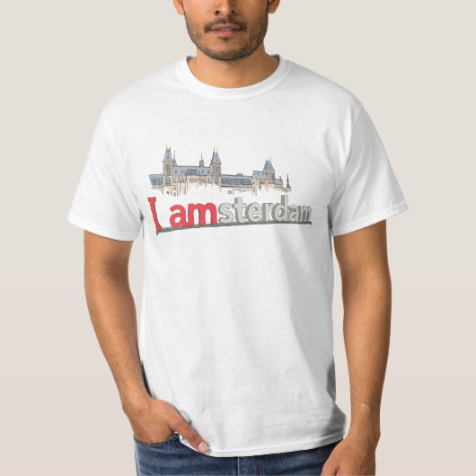 I Amsterdam T-Shirt (Vorderseite)