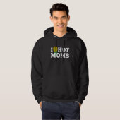 I Ananas Heiße Mamas Auf den Kopf Hoodie (Vorne ganz)