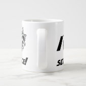 I (Anatomisches Herz) Wissenschaft Jumbo-Tasse (Rückseite)