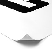 I angkor (Herz) Kambodscha (Srok Khmer) Sprache Poster (Ecke)