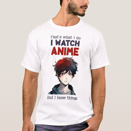i Anime T-Shirt (Vorderseite)