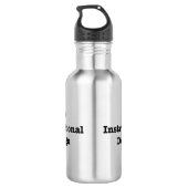 I. Anleitung für die Liebe Edelstahlflasche (Rückseite)