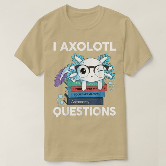 I Aolotl Questions Kids Funny Niedlich Aolotl Boys T-Shirt (Design vorne)