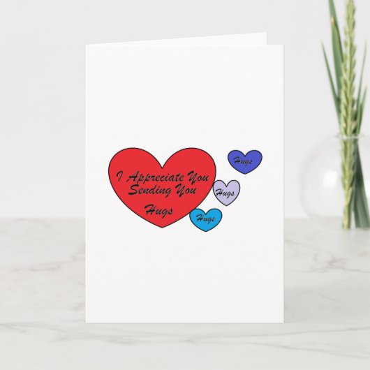 I Appreciate You Feiertagskarte (Vorderseite)
