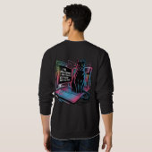 I are programmer, I make computer BEEP BOOP BEEP Sweatshirt (Schwarz voll)