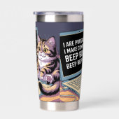 I are programmer, I make computer BEEP BOOP BEEP Thermobecher (Rechts)