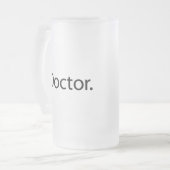 i Arzt (iDoctor) Mattglas Bierglas (Vorderseite Links)