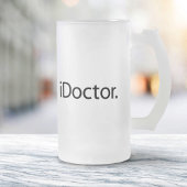 i Arzt (iDoctor) Mattglas Bierglas