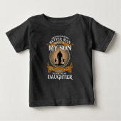 I asked God To Make Me A Better Man Baby T-shirt (Vorderseite)