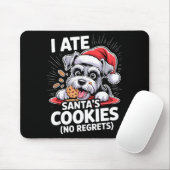 I Ate Santas Cookies Puppy Funny Christmas Mini Sc Mousepad (Mit Mouse)