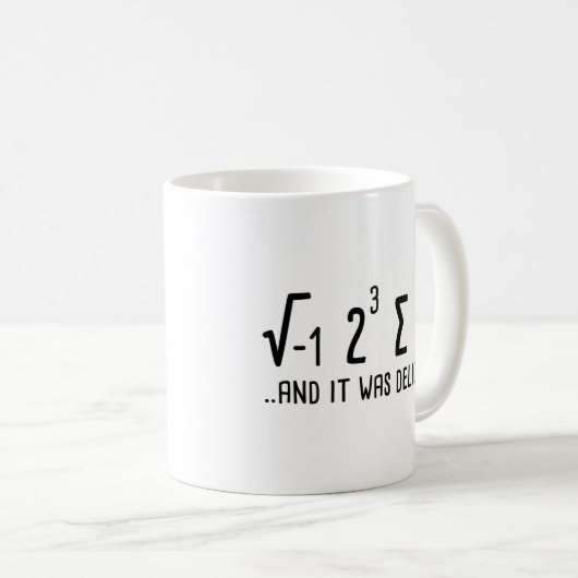 I Ate Some Pie And It Was Delicious  Kaffeetasse (VorderseiteRechts)