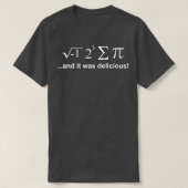 I Ate Sum Pi Math Equation Shirt Funny Pi Math Day (Design vorne)