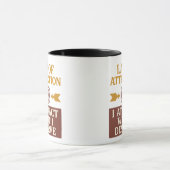 I Attract What I Deserve | Motivational Quote Mug Tasse (Zentrum)