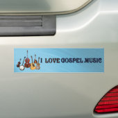 I AUFKLEBER DES LIEBE-EVANGELIUM-MUSIC-BUMPER AUTOAUFKLEBER (Auf Auto)