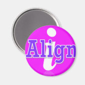 i-Ausrichtmagnet Magnet (Vorderseite/Rückseite)