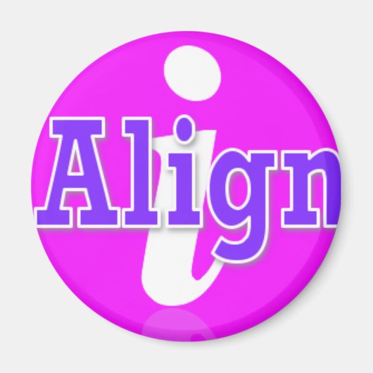 i-Ausrichtmagnet Magnet (Vorne)