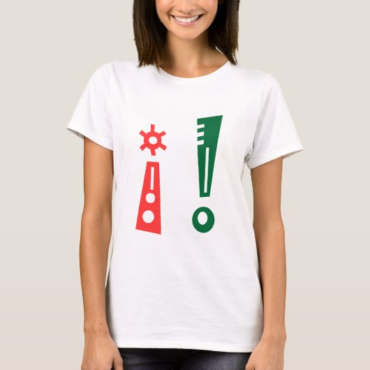 i! Ausrufebrücke T-Shirt (Vorderseite)