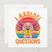 I Axolotl-Fragen (Vorne/Hinten)