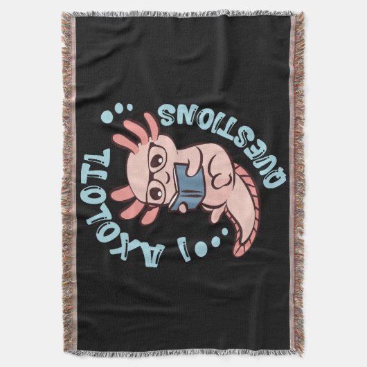 I Axolotl-Fragen Decke (Vorderseite Vertikal)