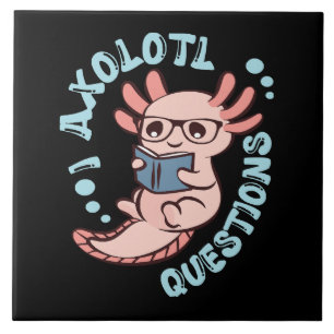 I Axolotl-Fragen Fliese