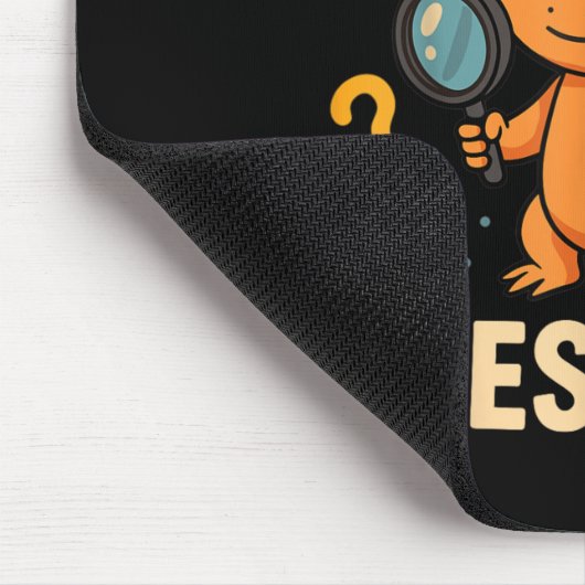 I Axolotl Fragen Funny Kids Adults Jugend Mousepad (Ecke)