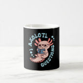 I Axolotl-Fragen Kaffeetasse (Mittel)